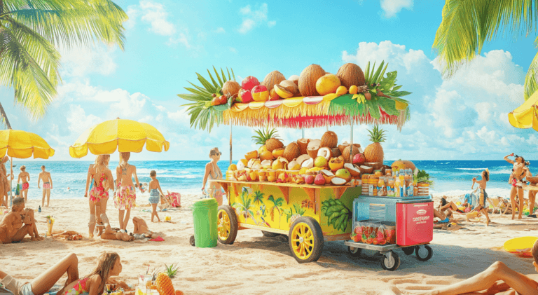 Como Lucrar Com Um Carrinho de Água de Coco?