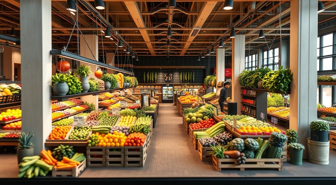 como montar um hortifruti