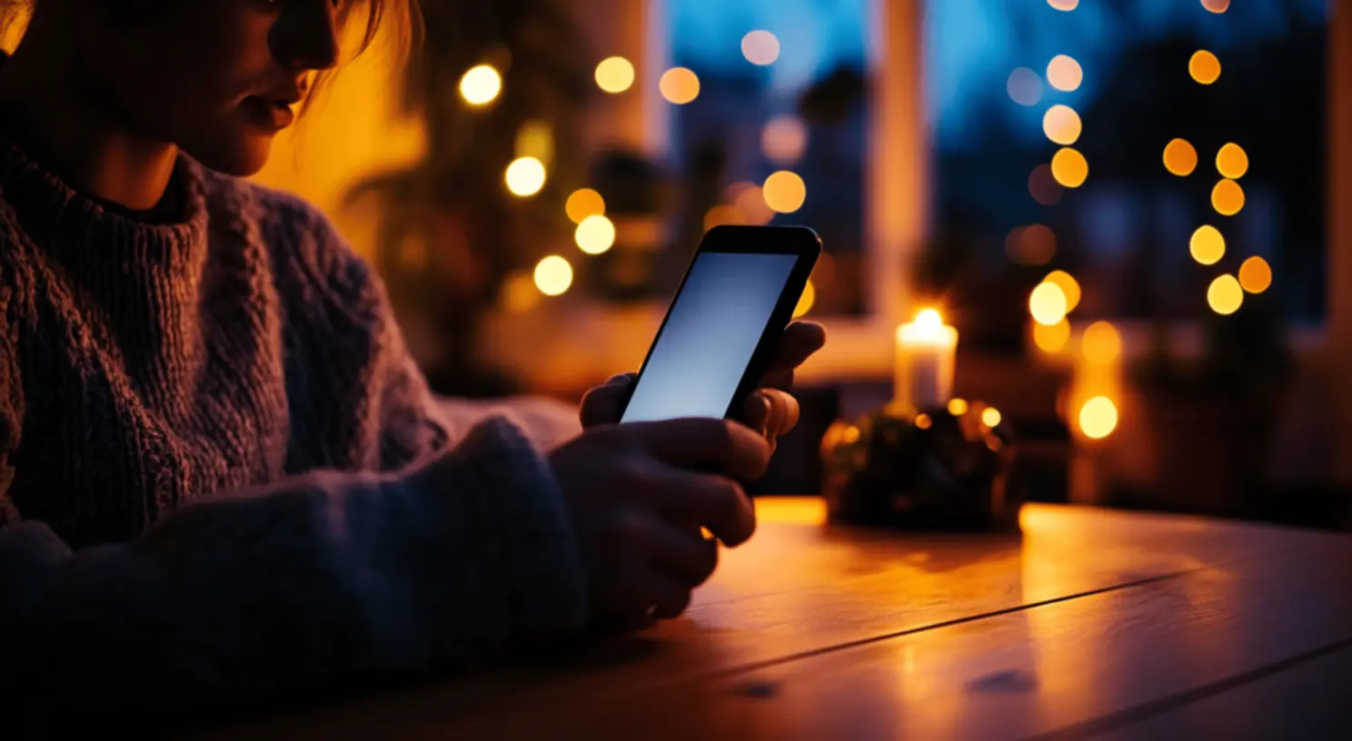 Comparando Empréstimos com Garantia de Celular Mulher analisando opções de empréstimo