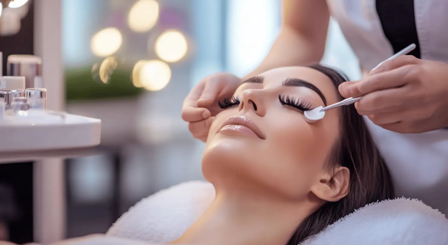 Estética de beleza em estúdios de alongamento de cílios Estética e beleza em estúdio de alongamento de cílios