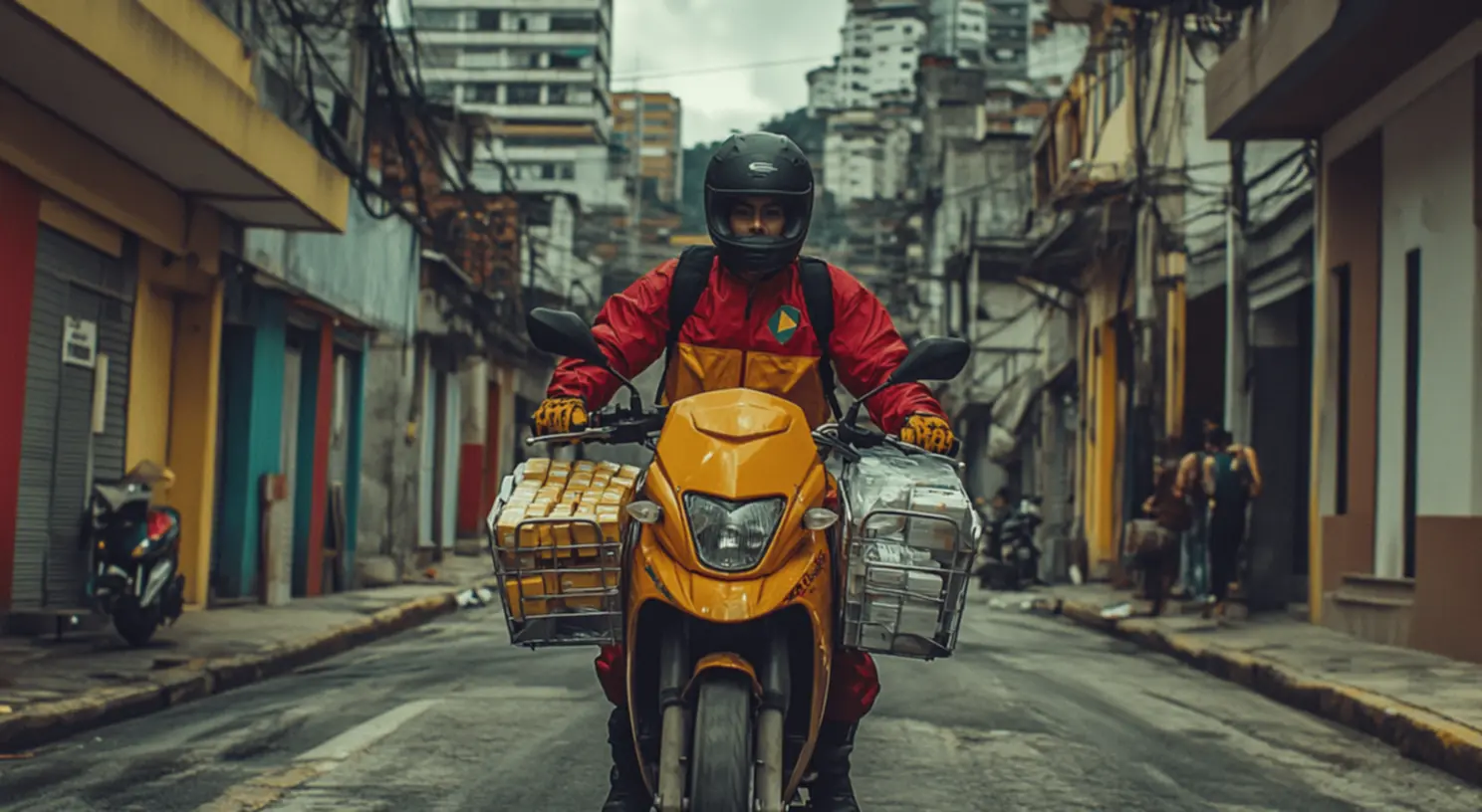 Entrega do Mercado Livre em diferentes veículos