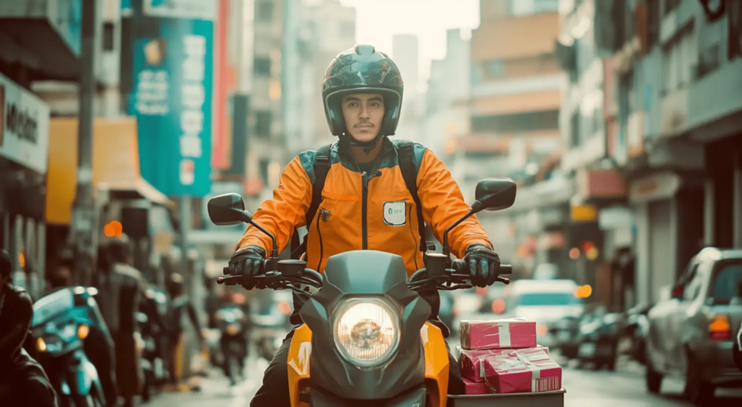 Rendimentos de entregadores e investimentos