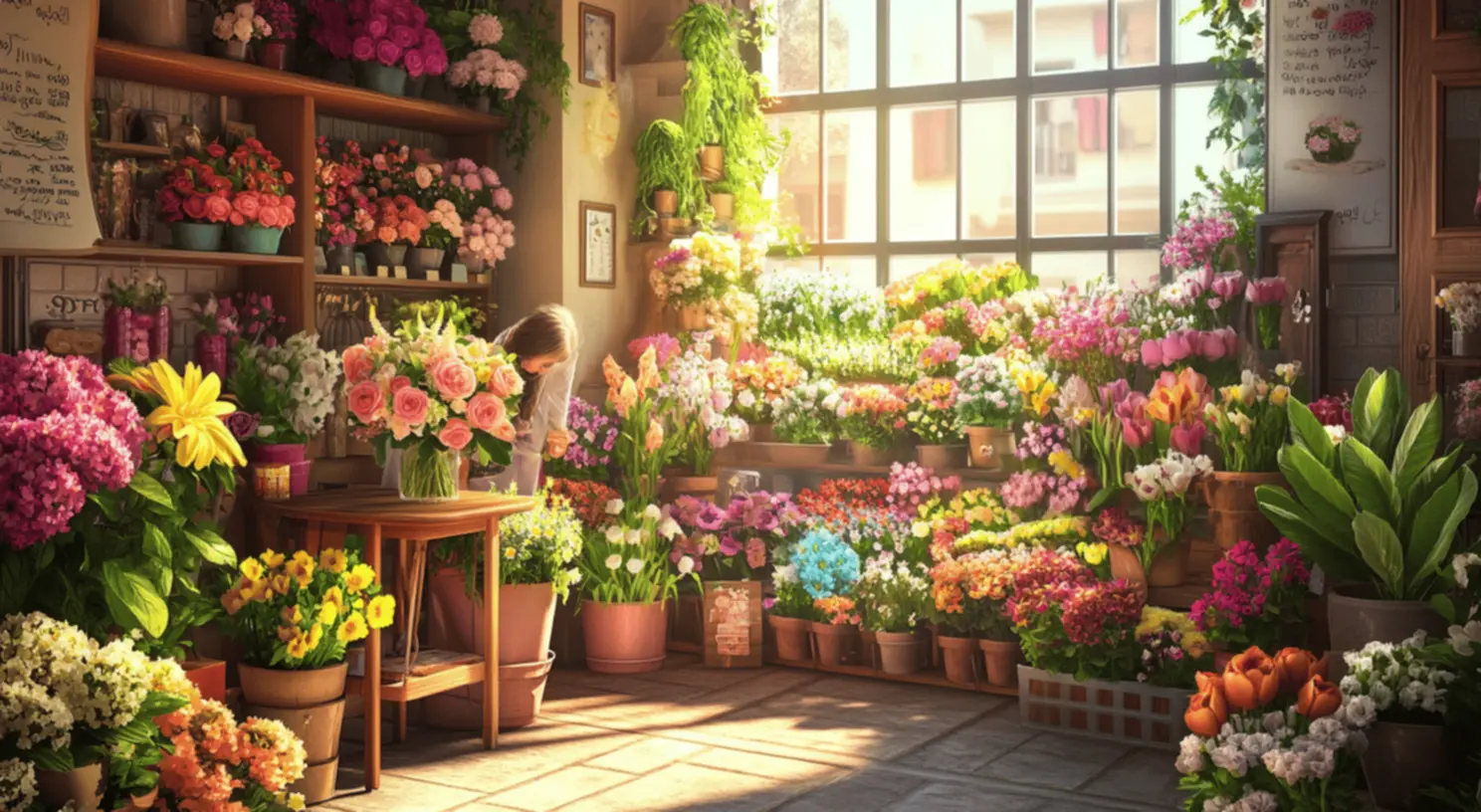 Floral com design elegante