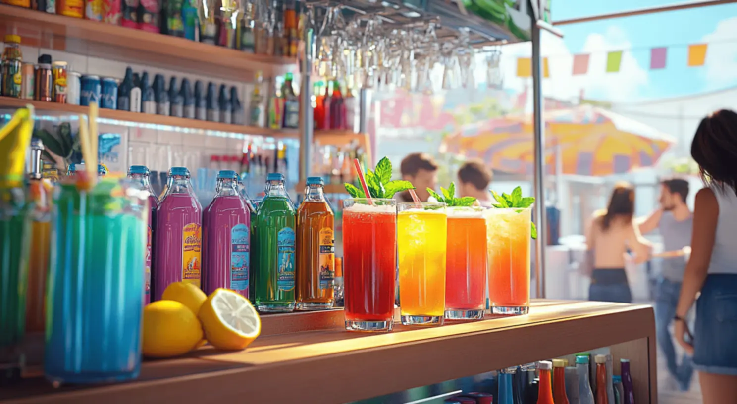 Nomes com temáticas locais para distribuidoras de bebidas