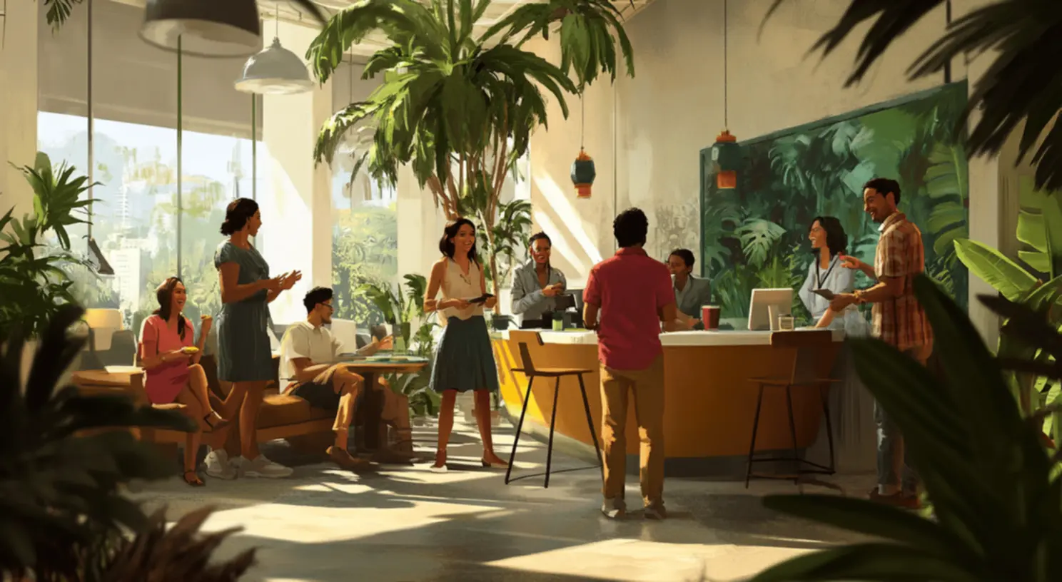 Interação com clientes após retorno