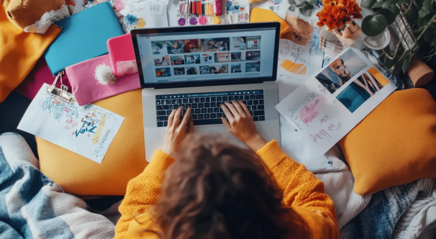 Estratégias Visuais para Pinterest Exemplo de pin atrativo no Pinterest