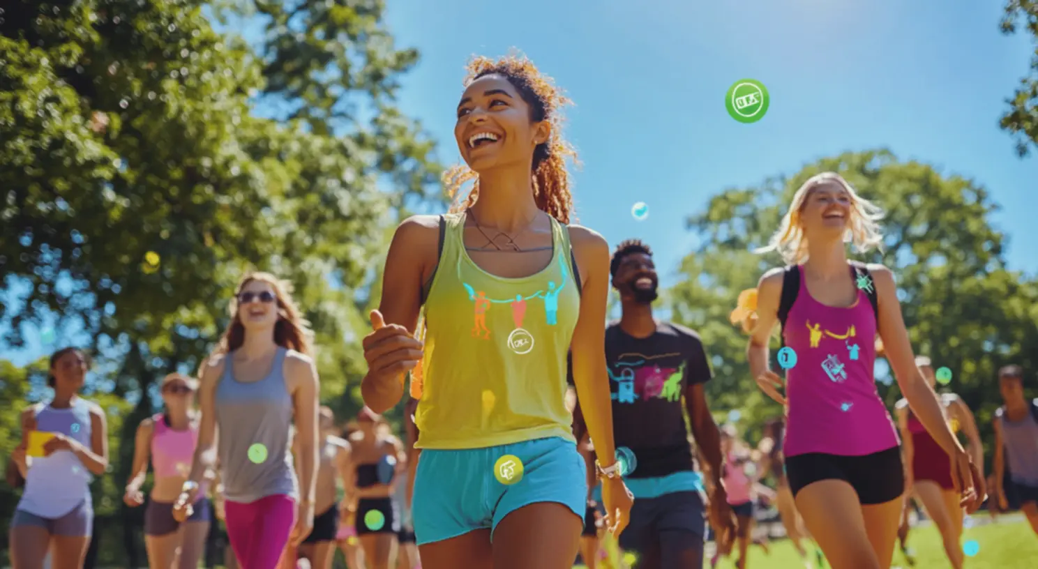 Earnings with the Achievement app for healthy habits Interface do aplicativo Achievement mostrando ganhos por saúde