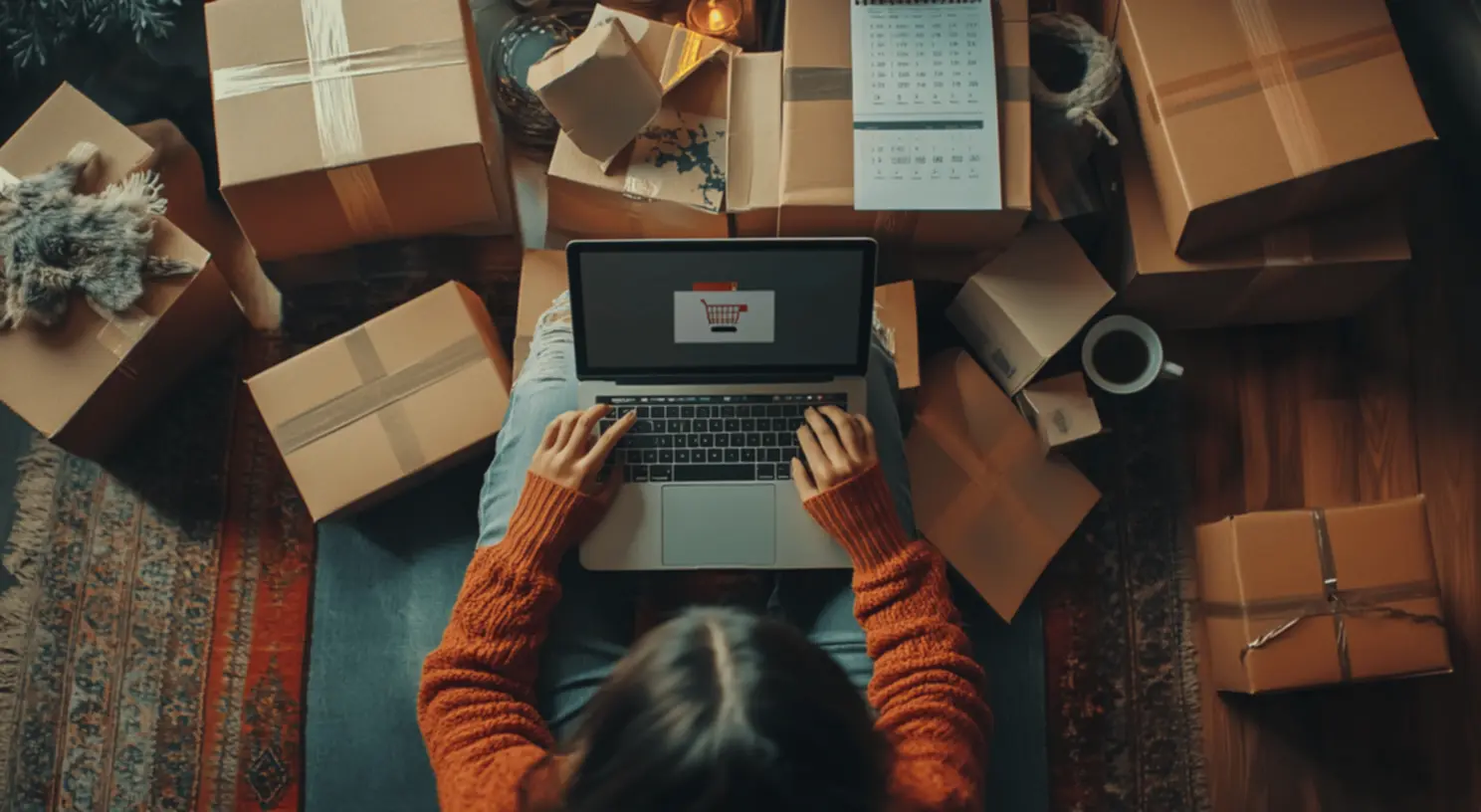 Entregas padrão na Shopee, uma escolha econômica Imagem representativa da entrega padrão Shopee