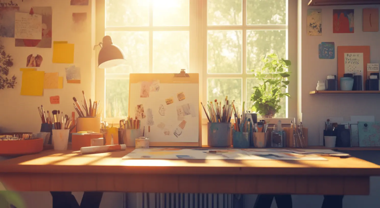 Trabalho em casa com produção