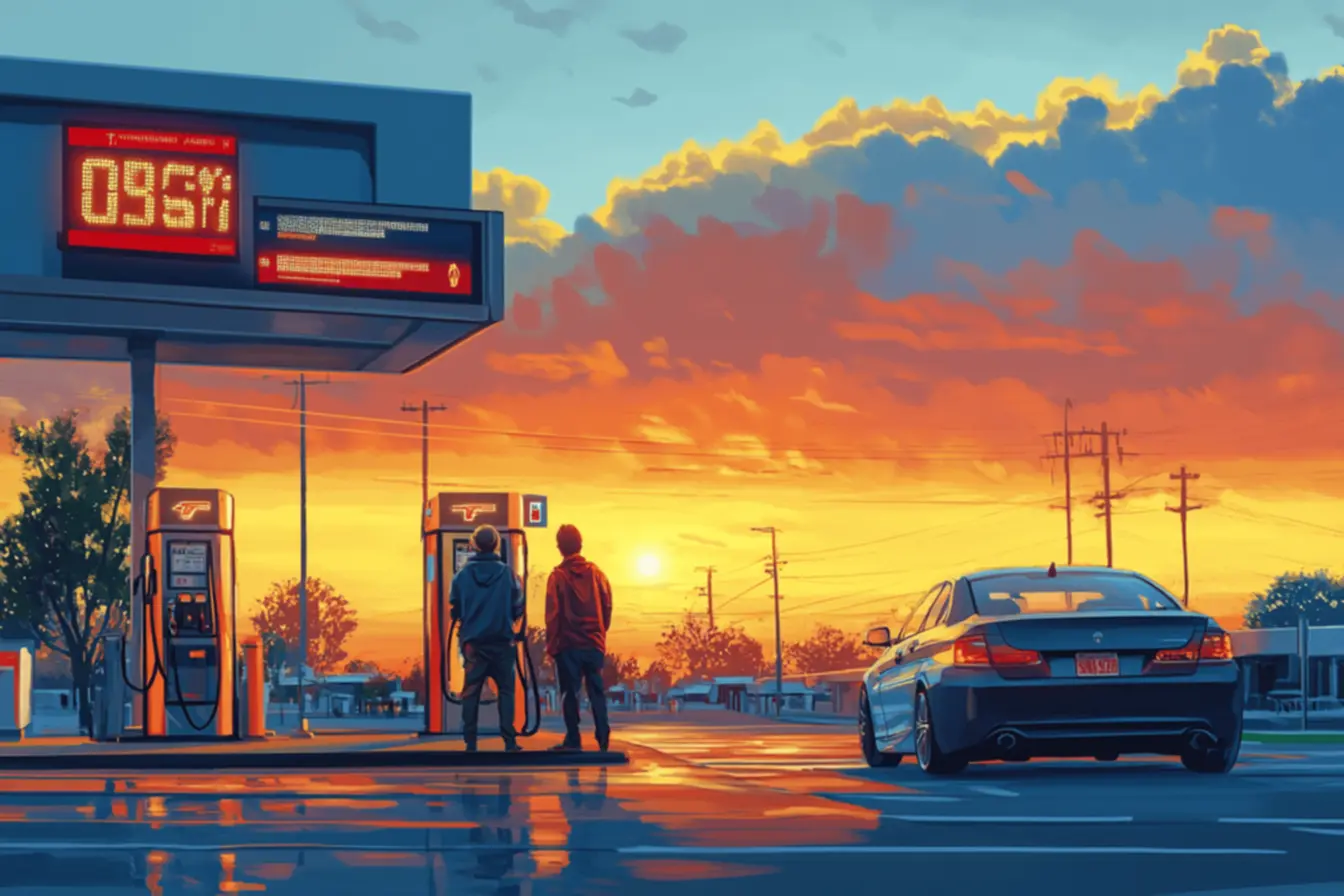 Posto de gasolina no Mississippi com preços acessíveis