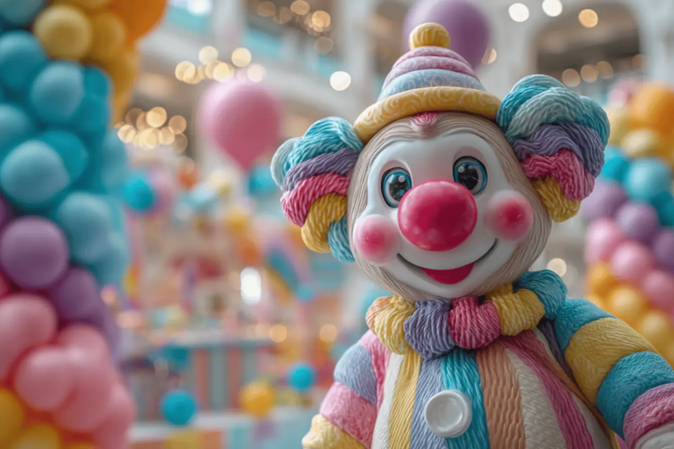 Aluguel de pula-pula em uma área de festa infantil