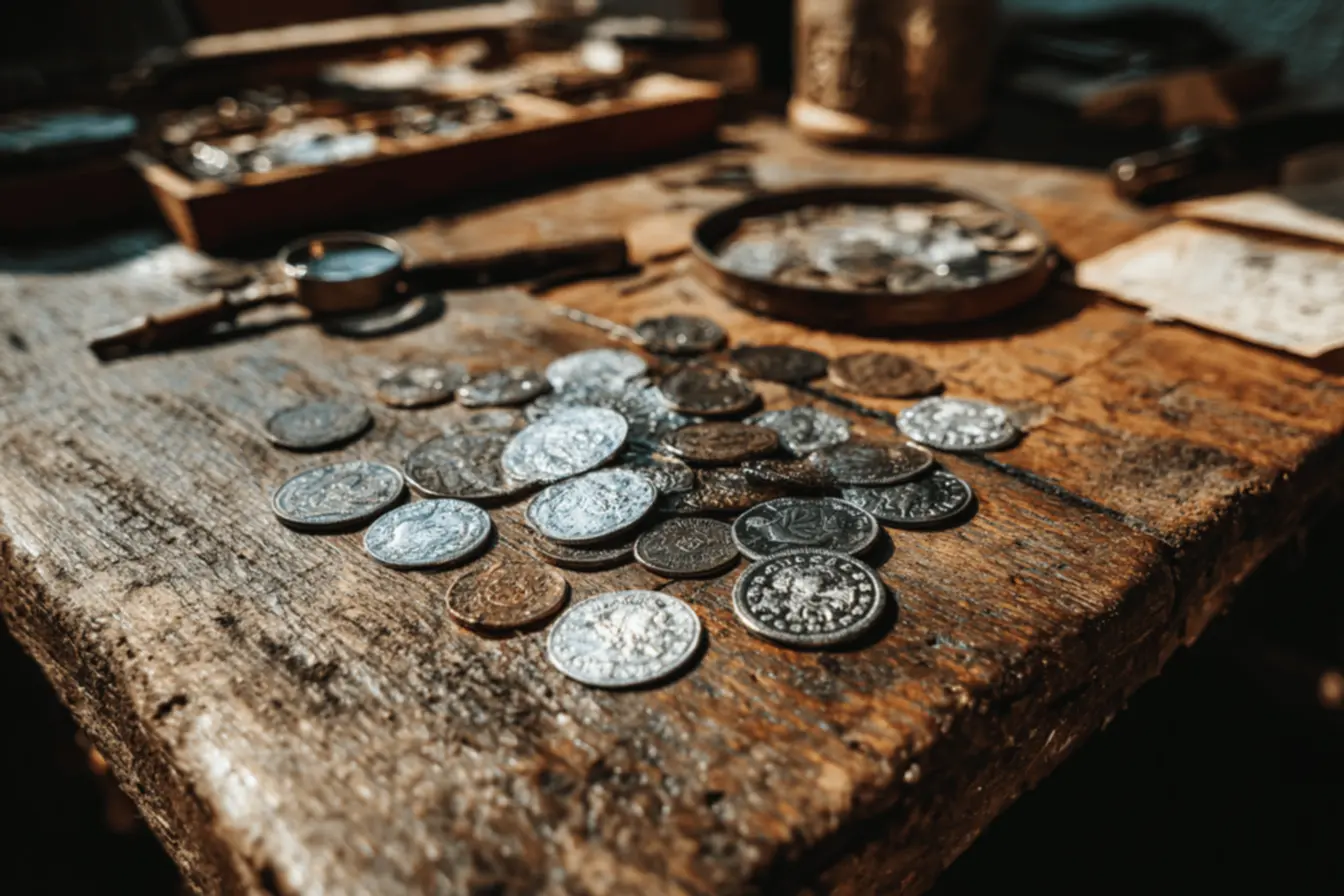 Vender moedas valiosas: Negociação em grupo de colecionadores