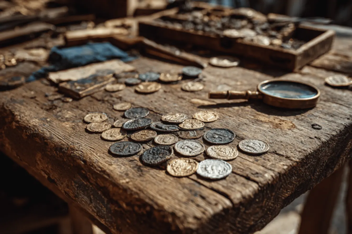 Vender moedas valiosas: Anúncio de moedas raras no Mercado Livre