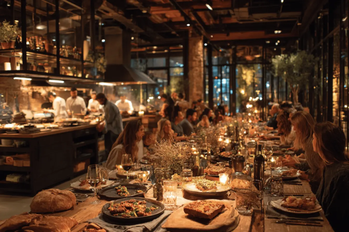 Visão geral do planejamento para Abrir um restaurante