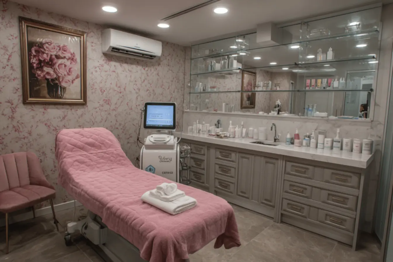 Franquia de depilação a laser com fachada moderna, Franquias de depilação