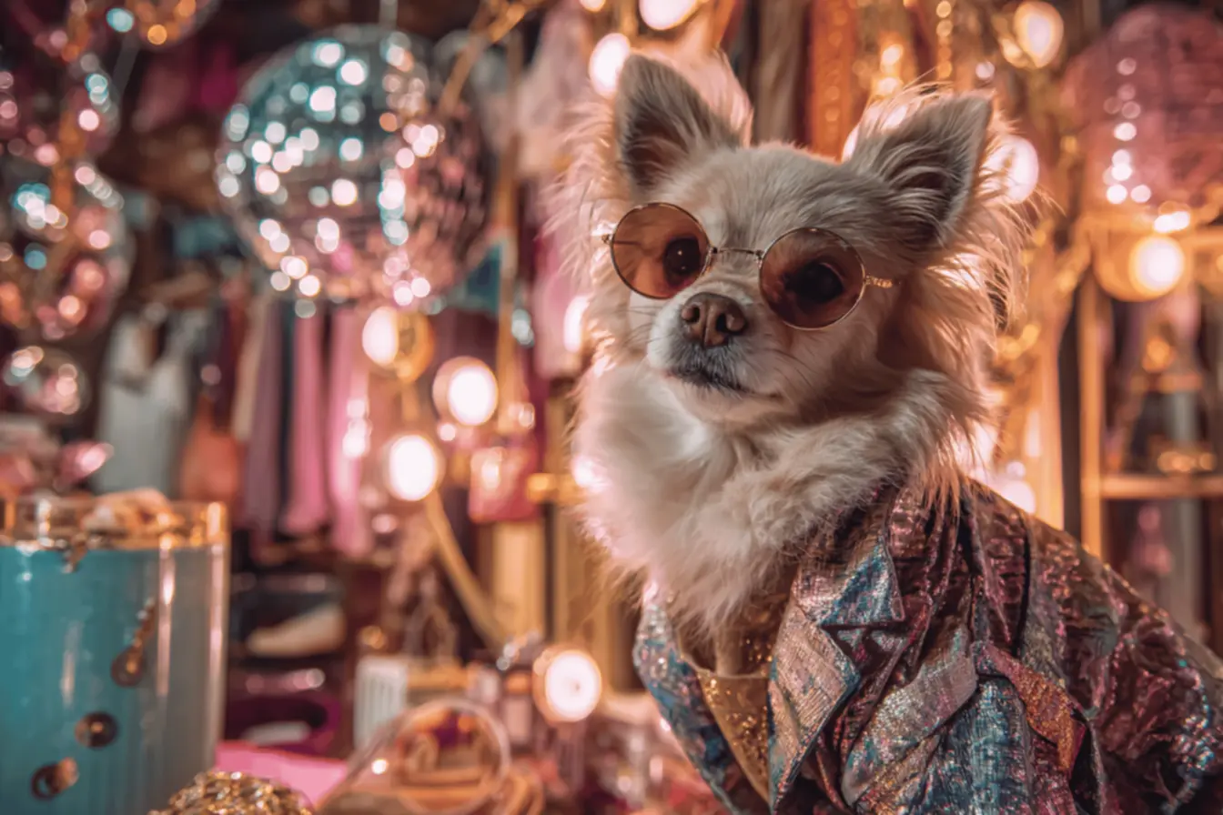 Agenciamento de pets: Cão alegre correndo na praia.