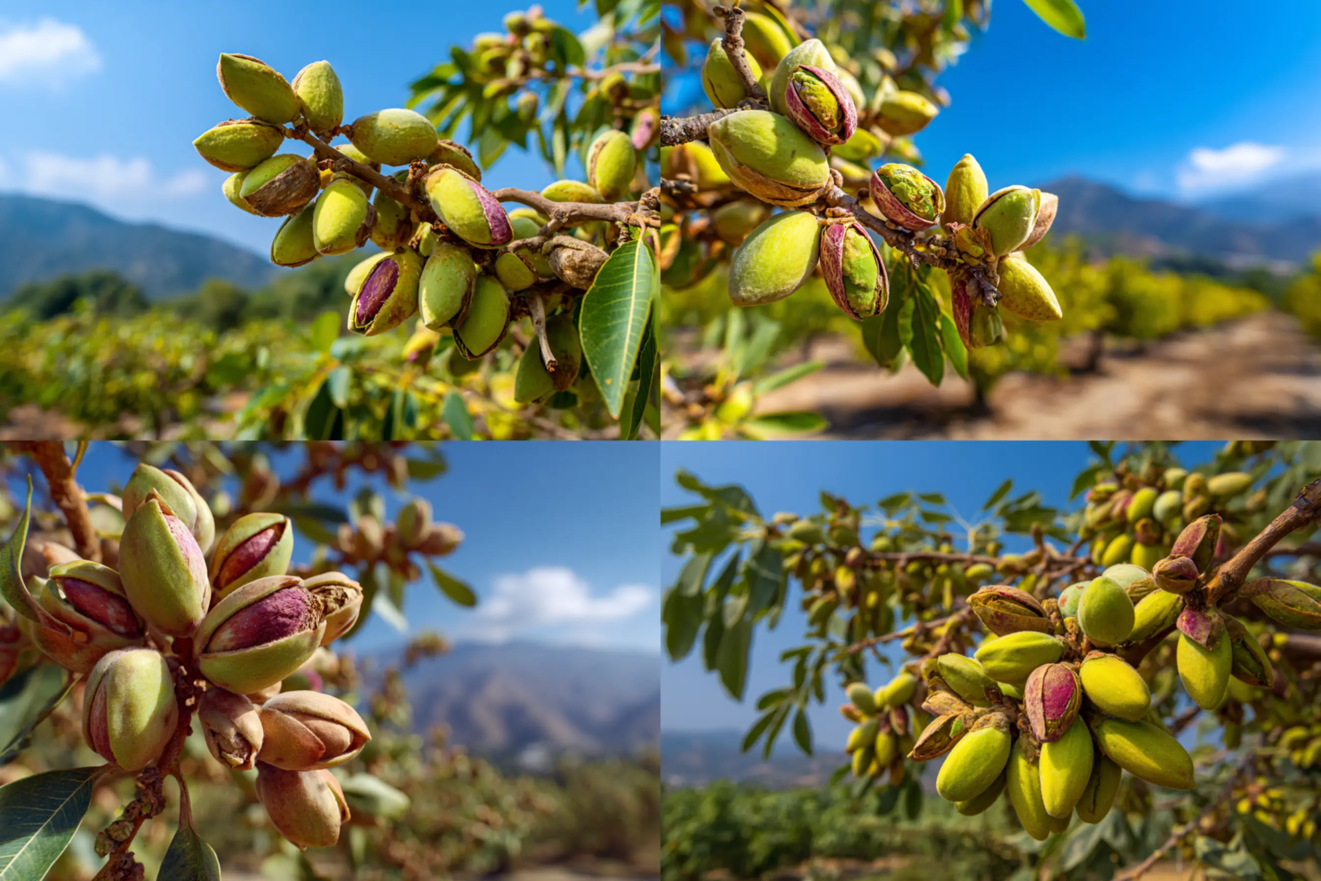 Pistaches prontos para consumo em tigela, explicando o Custo do pistache.