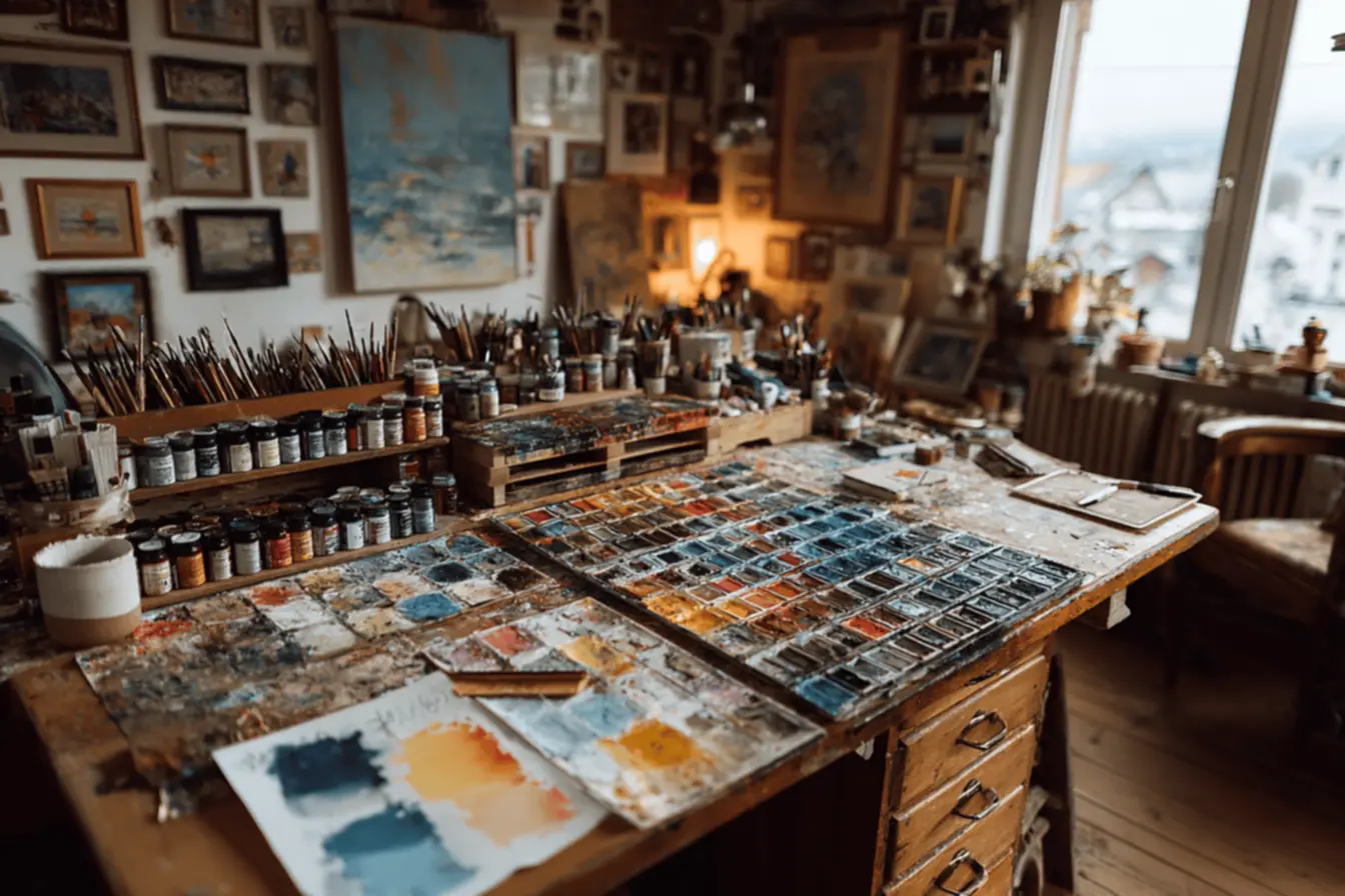 Dicas de exposição para vender desenhos à mão em feiras