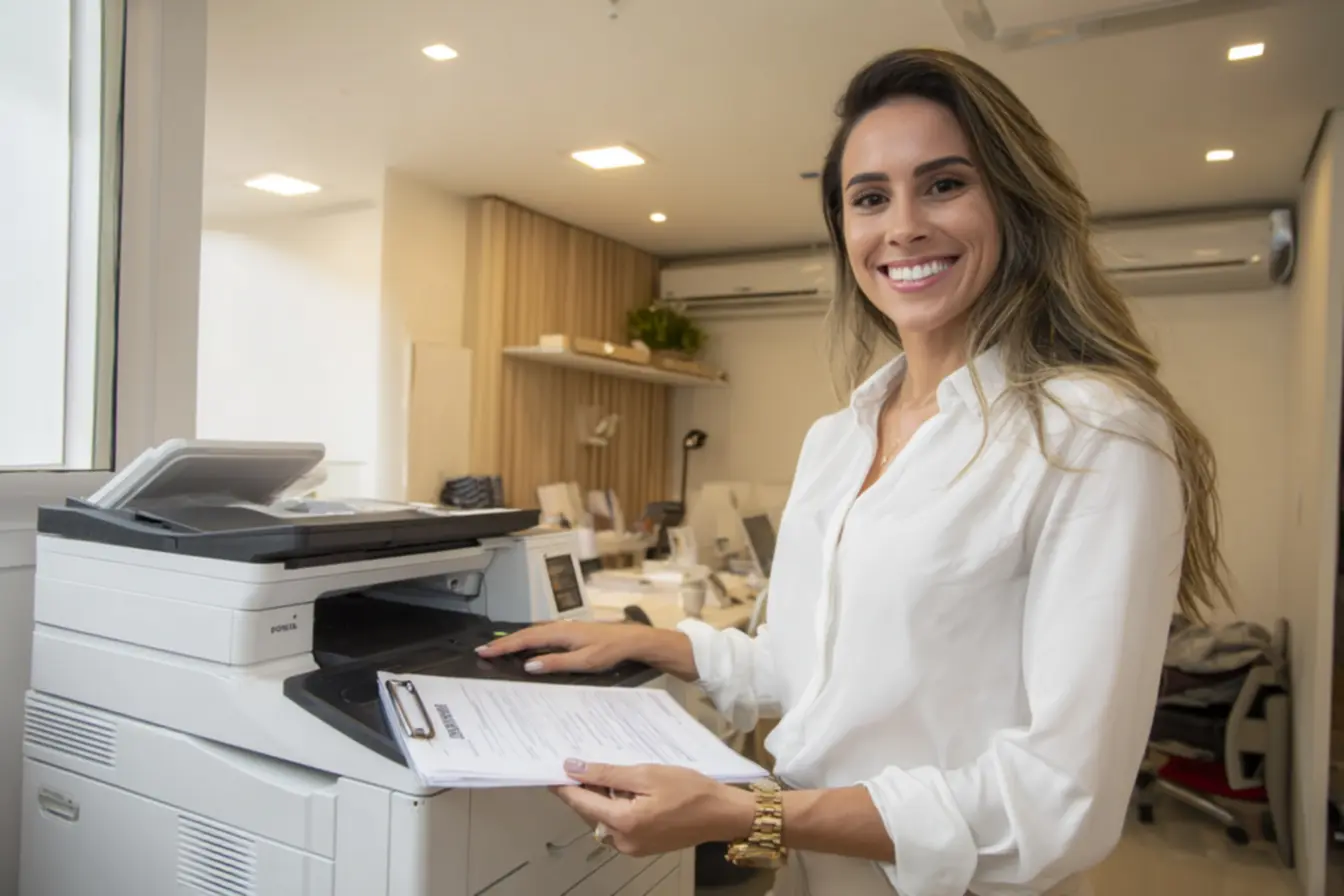 como montar uma copiadora