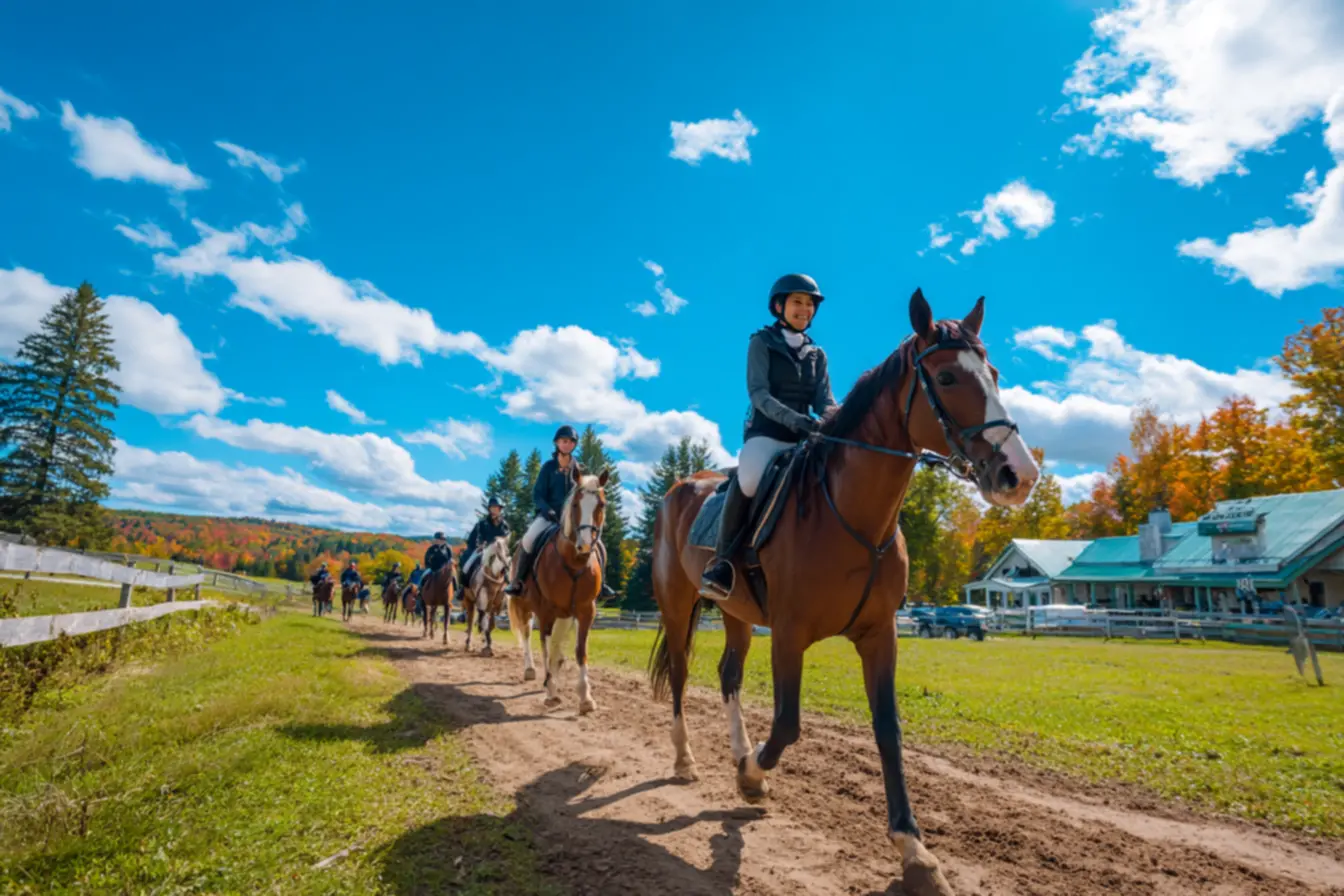 Pessoas cavalgando, foco em como abrir empresa de aulas de equitacao