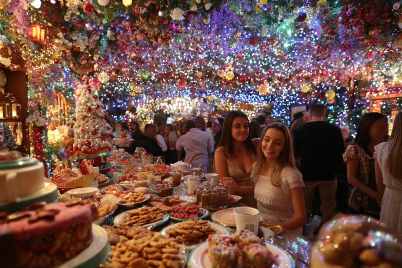 Pessoa fazendo uma live de vendas de natal, um exemplo de como ganhar dinheiro no natal