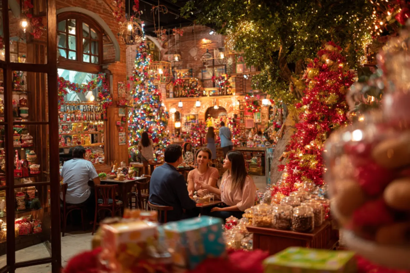 Cesta de natal para presente, um exemplo de como ganhar dinheiro no natal