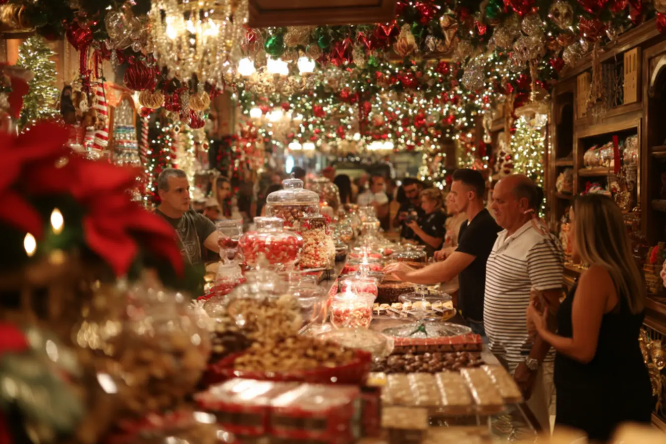 Pessoa decorando um panetone para vender, mostrando como ganhar dinheiro no natal