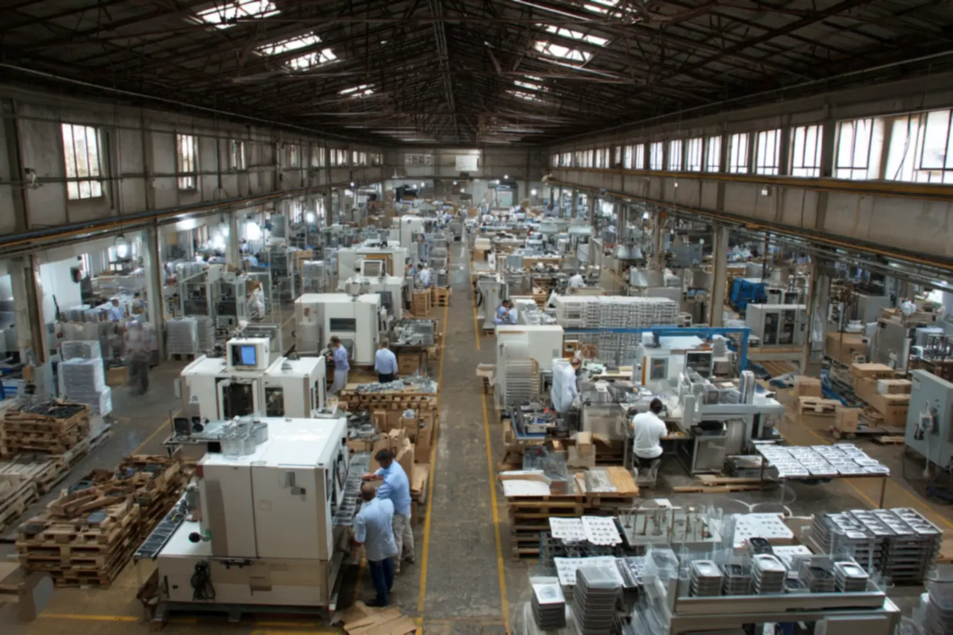 Equipe de produção e gerenciamento para como montar uma fabrica de panelas