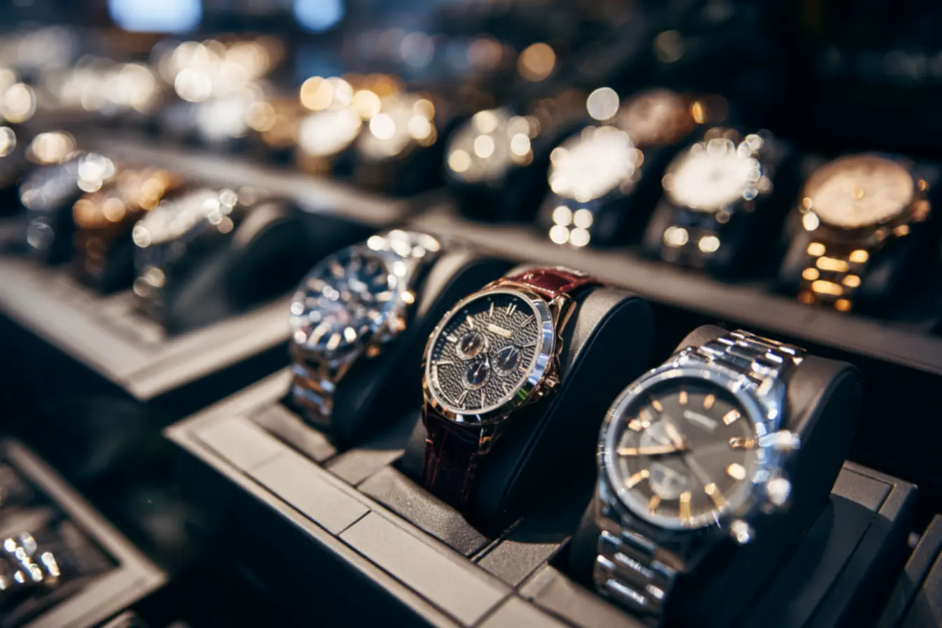 Seleção de relógios no atacado para revendedores, destacando fornecedores de relogios no atacado