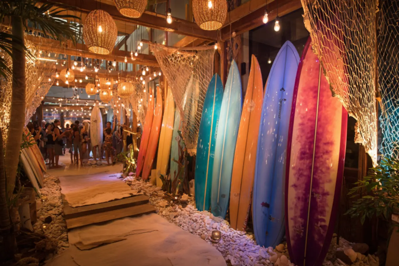 Planejamento financeiro detalhado para como montar uma loja de surf