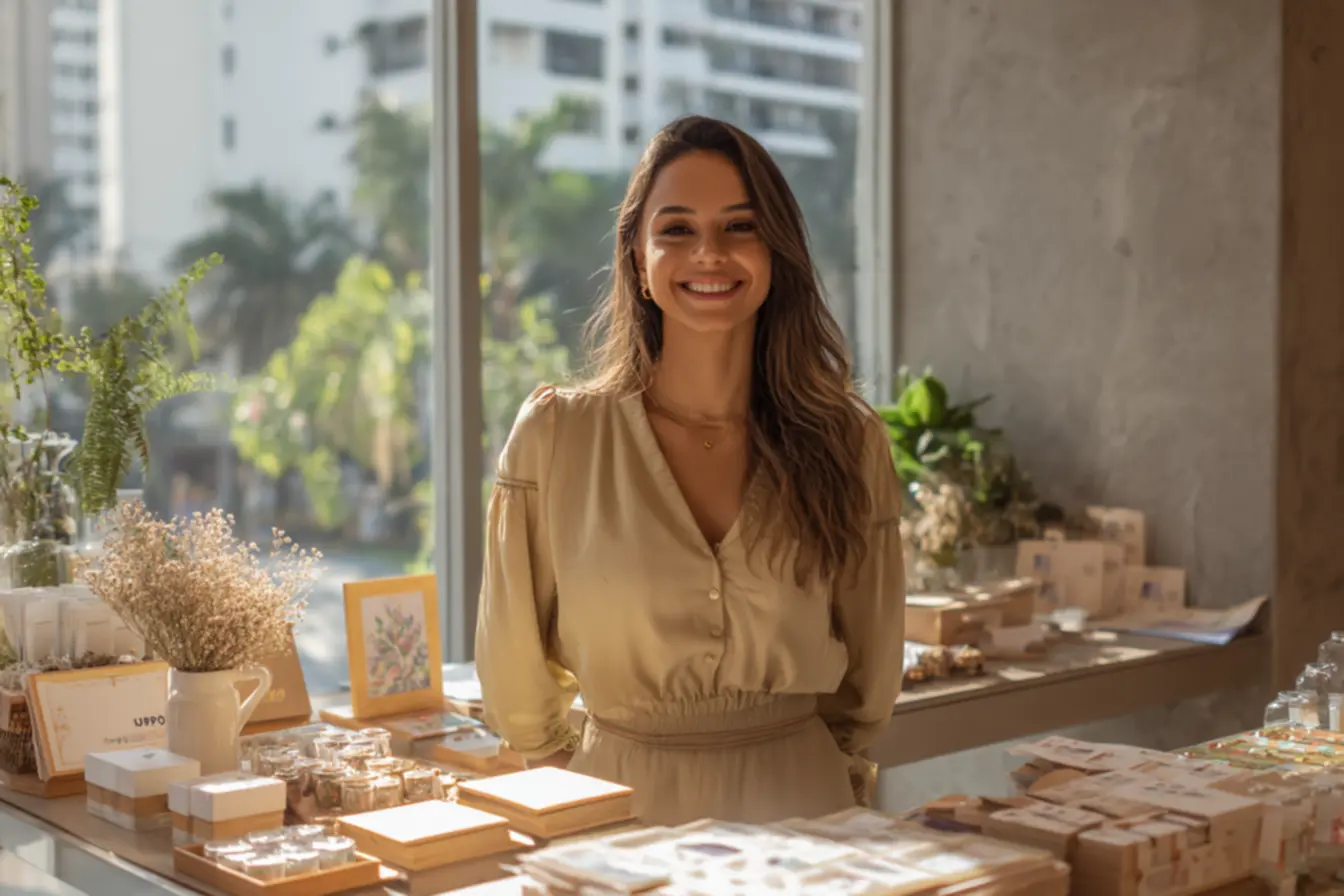 Pessoas escolhendo produtos Lupo para revender, representando como revender lupo