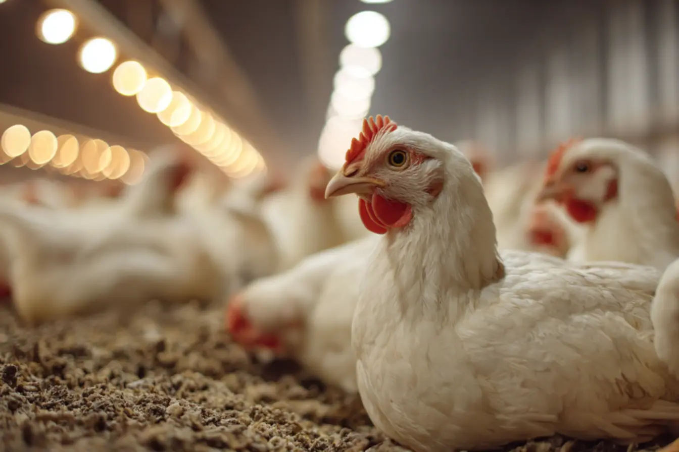 Criador de codornas verificando as aves, evidenciando o potencial de criar codornas da dinheiro