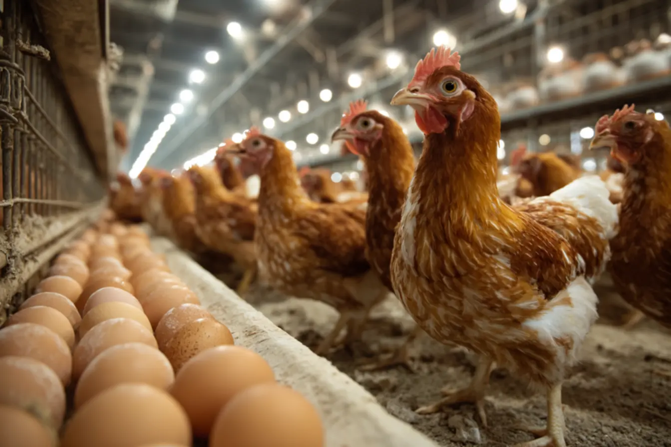 Uma mão colhendo ovos de codorna frescos, mostrando que criar codornas da dinheiro