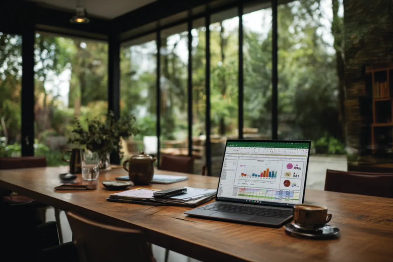 calcular margem de lucro excel