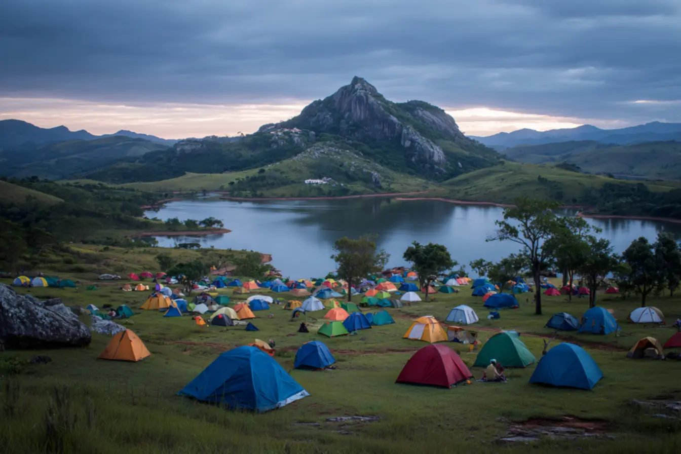 como abrir um camping