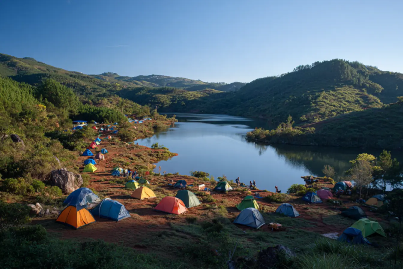 como abrir um camping