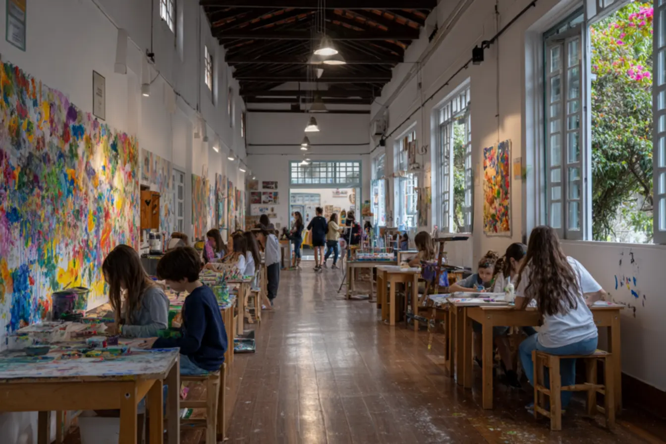 Imagem sobre como abrir uma escola de artes