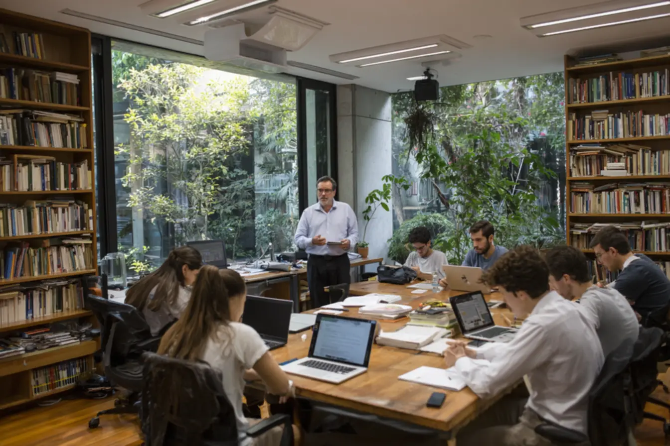 Professores da UFDPar em atividade