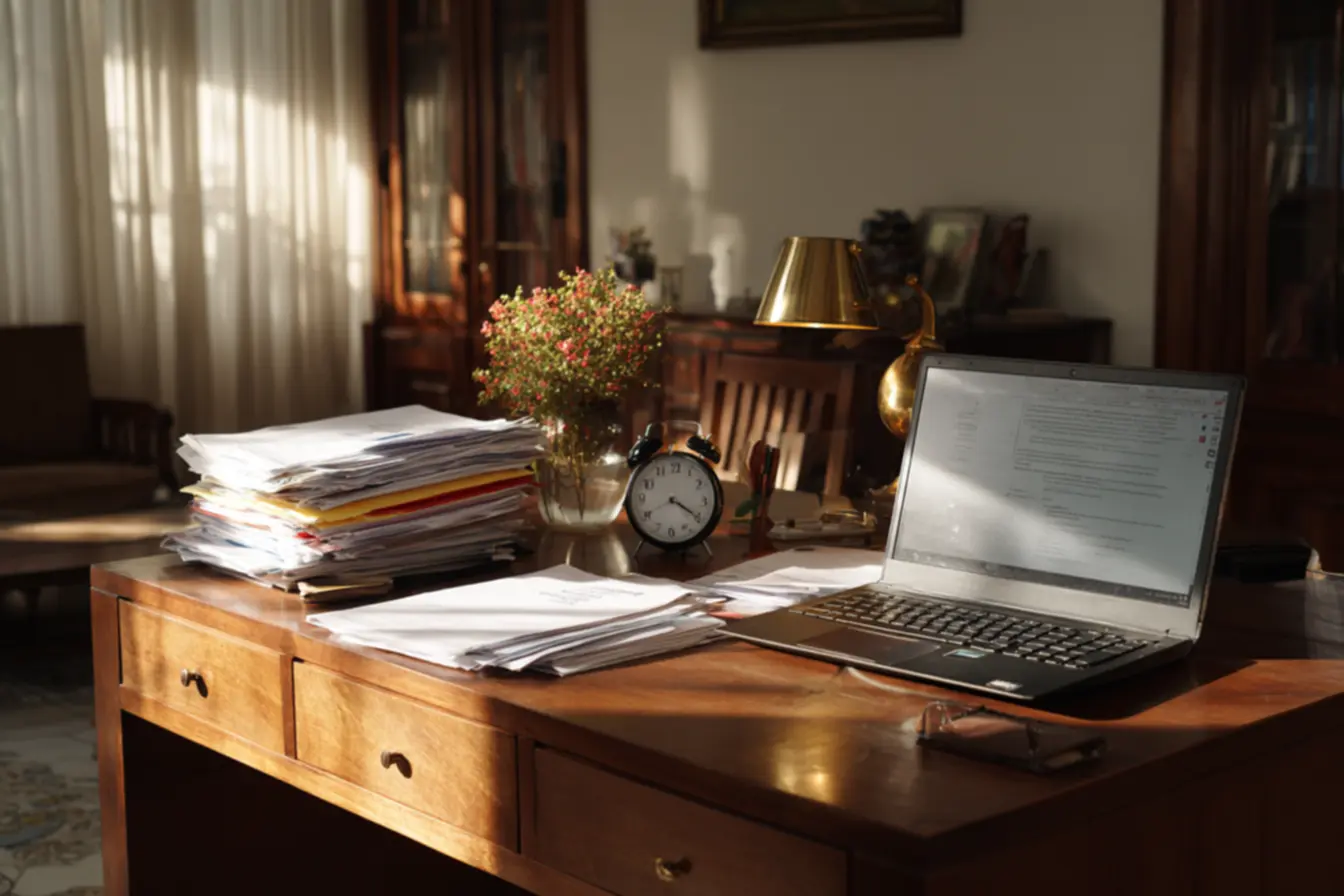 Candidatos aguardando o gabarito do concurso