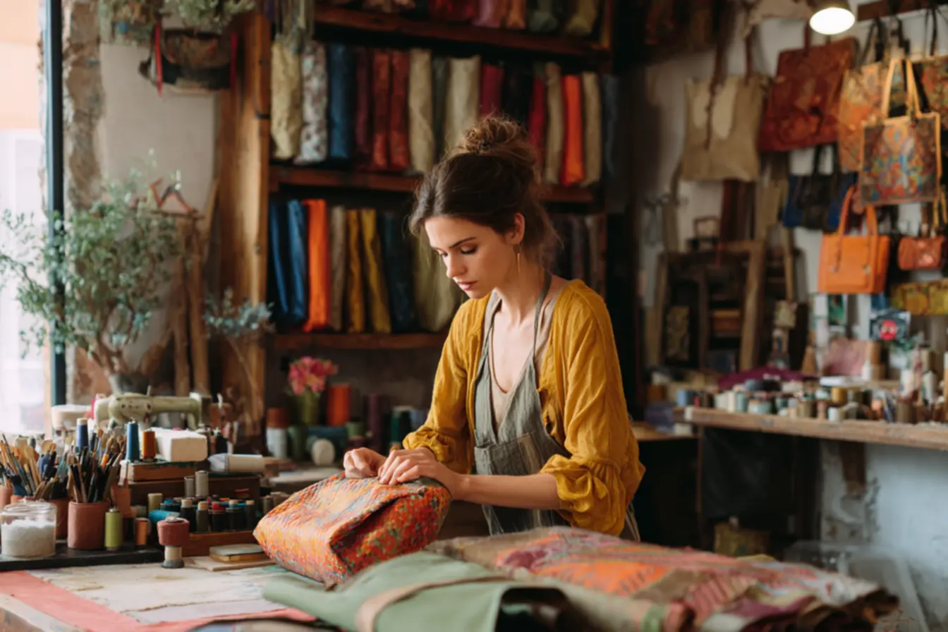 Fazer bolsas de tecido dá dinheiro