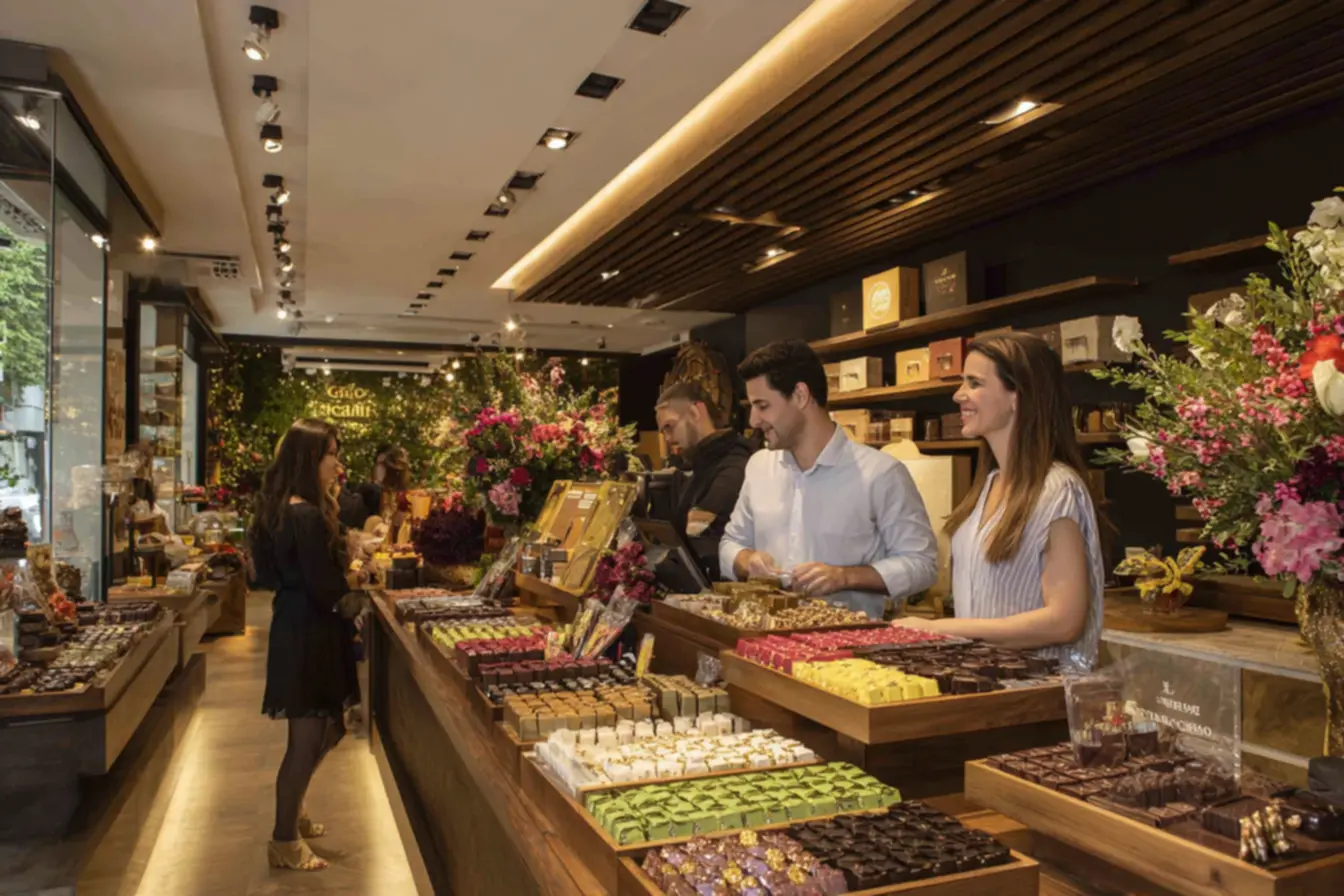 Franquia Cacau Show e Furada