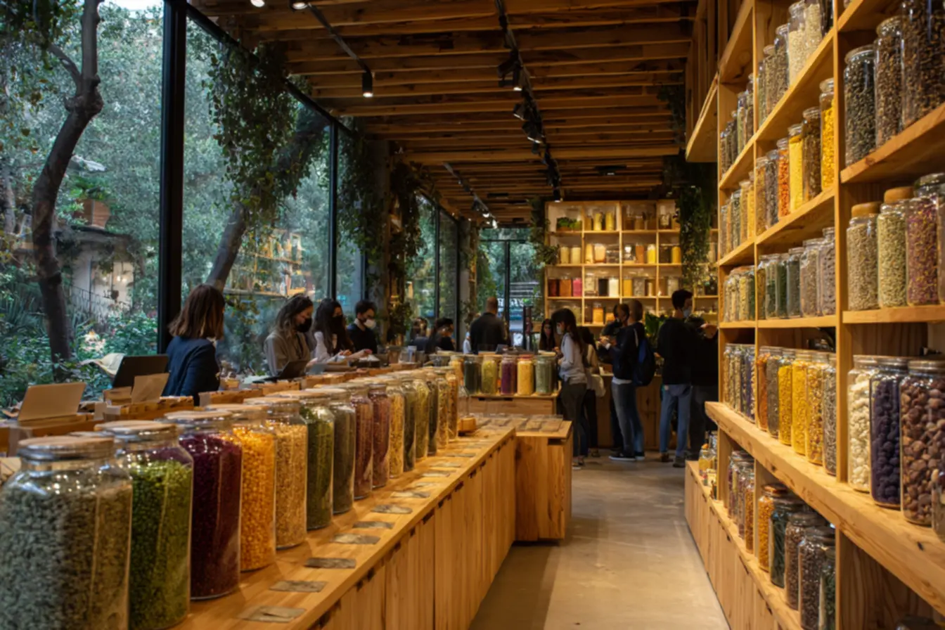 loja de produtos naturais e integrais