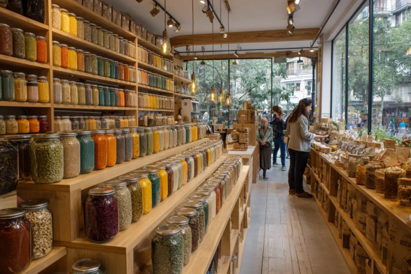 loja de produtos naturais e integrais