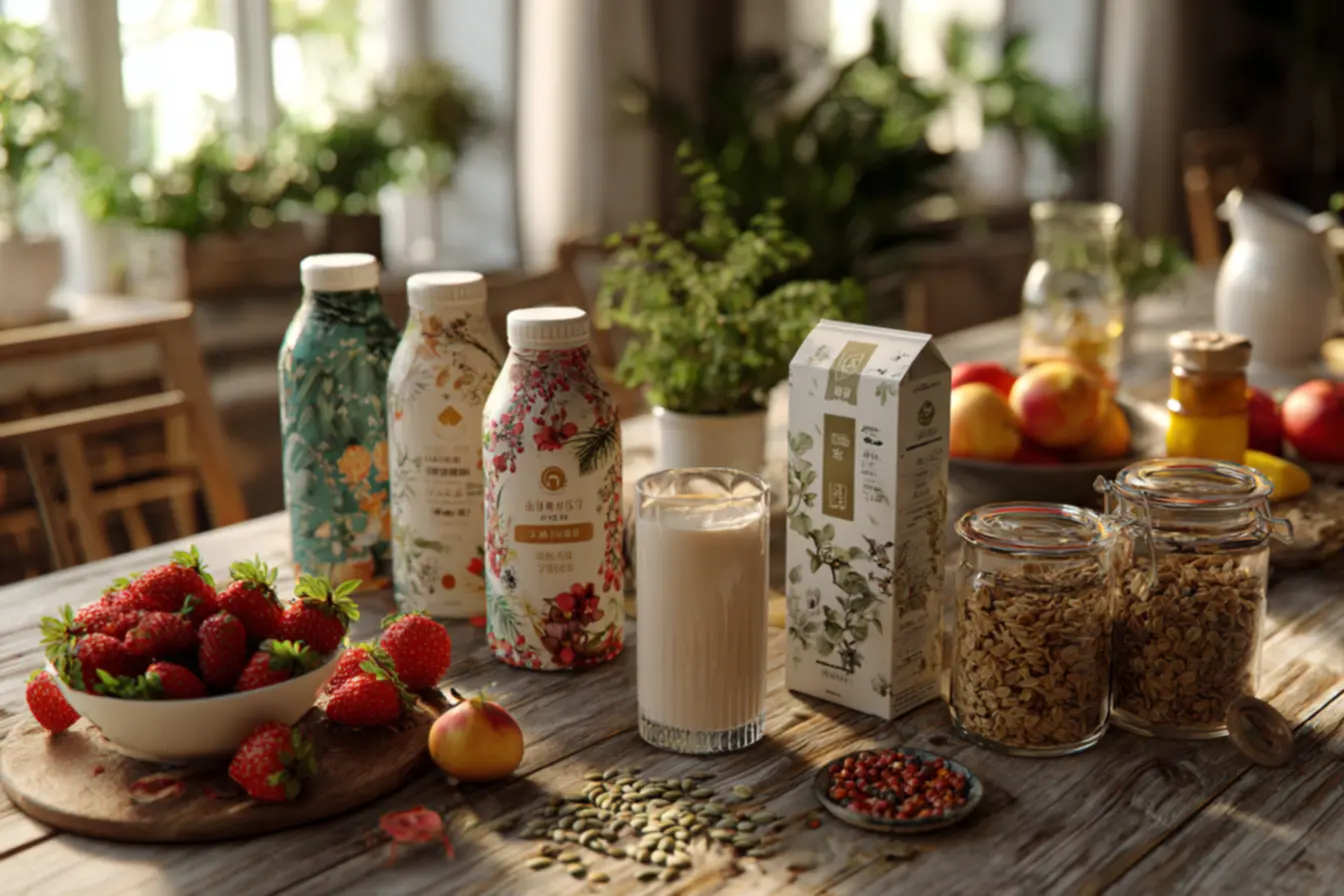 Marcas de leite de soja