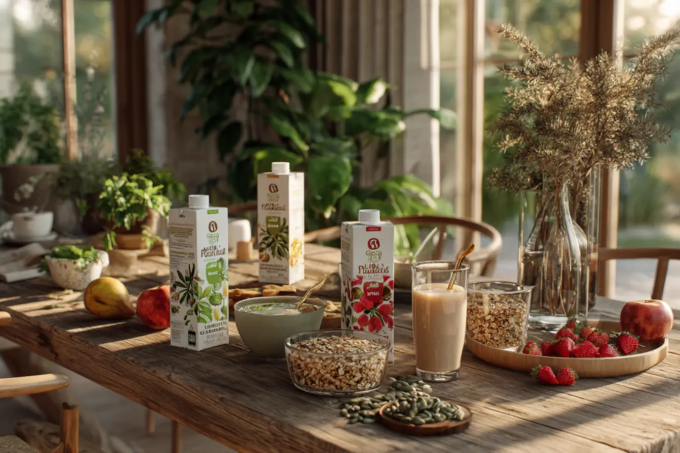 Marcas de leite de soja