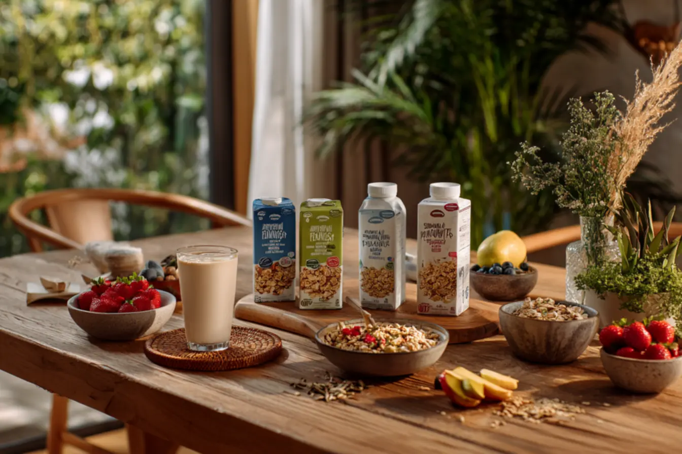 Marcas de leite de soja