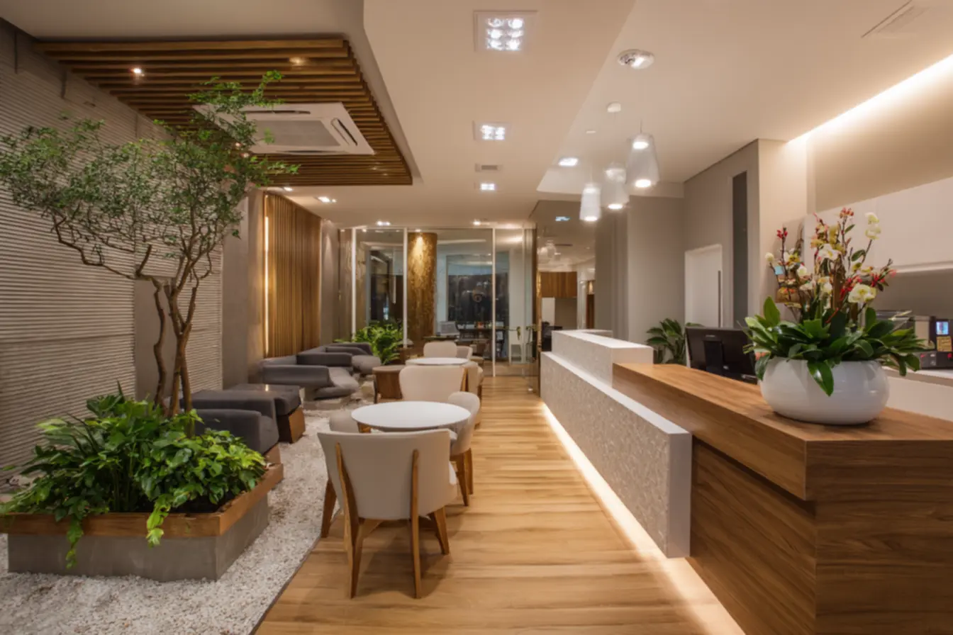 Pessoas escolhendo nomes de clinicas