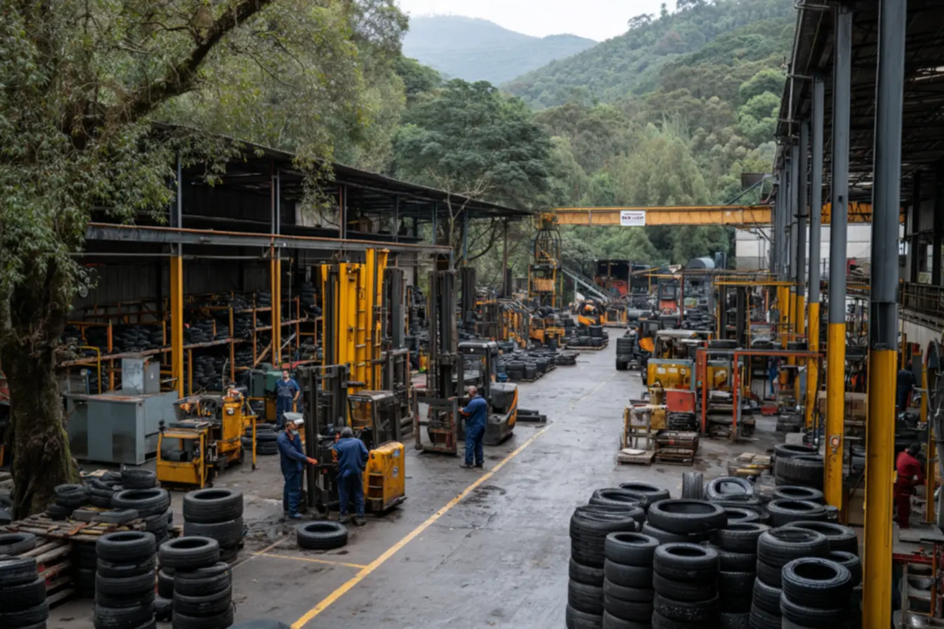 Usina de reciclagem de pneus: como começar seu negócio sustentável agora!