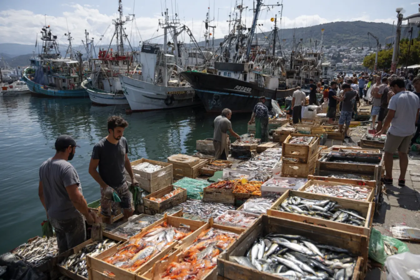 Fazenda de aquicultura da China entre os 5 maiores produtores de peixe do mundo