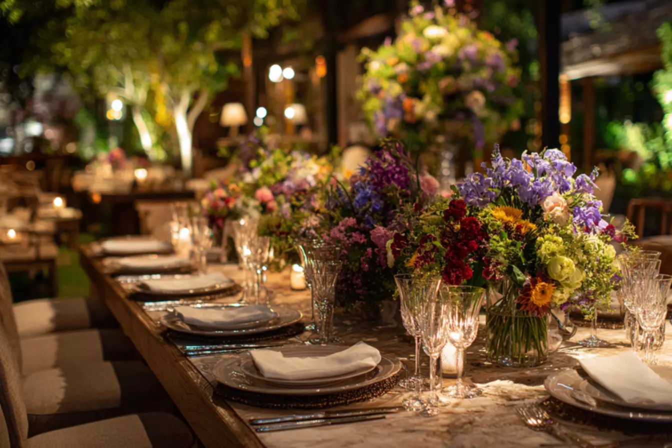 montagem de mesa e acessórios como abrir uma empresa de aluguel de utensilios para festas e eventos